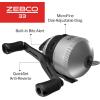 image:imageZebco 33 Spincast Fishing Reel Changeable Right or LeftHand Retrieve Builtin Bite Alert AllMetal Gears PreSpooled with Zebco Cajun Line33 Spincast Reel  Silver Clam Pkg