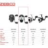 image:imageZebco Roam Spincast Fishing Reel Right or LeftHand Retrieve PreSpooled with 10Pound Zebco Fishing Line Stainless Steel Front CoverBlue