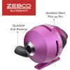 image:imageZebco Slingshot Spincast Reel and Fishing Rod Combo 2Piece Fishing Pole RightHand Retrieve PreSpooled with 10Pound Zebco LinePurple