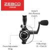 image:imageZebco Verge Spinning Reel and Fishing Rod Combo Changeable Right or LeftHand Retrieve PreSpooled with Zebco Fishing Line52 Rod  Size 05 Reel