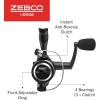 image:imageZebco Verge Spinning Reel and Fishing Rod Combo Changeable Right or LeftHand Retrieve PreSpooled with Zebco Fishing Line62 Rod  Size 20 Reel
