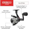 image:imageZebco Verge Spinning Reel and Fishing Rod Combo Changeable Right or LeftHand Retrieve PreSpooled with Zebco Fishing Line62 Rod  Size 20 Reel