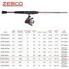 image:imageZebco Verge Spinning Reel and Fishing Rod Combo Changeable Right or LeftHand Retrieve PreSpooled with Zebco Fishing Line62 Rod  Size 20 Reel