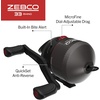 image:imageZebco 33 Rhino Tough Spincast Reel and 2Piece Fishing Rod Combo Durable EGlass Rod with ComfortGrip Handle Quickset AntiReverse Fishing Reel with Bite Alert33 Max Rhino  65 Foot