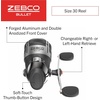 image:imageZebco Bullet Spincast Reel and Fishing Rod Combo IM8 Graphite Fishing Pole with MaxTac Grip Rod Handle Changeable Right or LeftHand Retrieve BlackClassic
