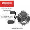 image:imageZebco Bullet Spincast Reel and Fishing Rod Combo IM8 Graphite Fishing Pole with MaxTac Grip Rod Handle Changeable Right or LeftHand Retrieve BlackClassic