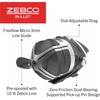image:imageZebco Bullet Spincast Reel and Fishing Rod Combo IM8 Graphite Fishing Pole with MaxTac Grip Rod Handle Changeable Right or LeftHand Retrieve BlackClassic