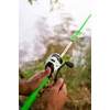 image:imageZebco Roam Telescopic Fishing Rod and Spinning or Spincast Fishing Reel Combo Durable 6Foot Fiberglass Rod with ComfortGrip Handle Prespooled with Zebco Cajun Fishing LineSpincast Reel  Green