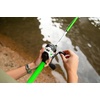 image:imageZebco Roam Telescopic Fishing Rod and Spinning or Spincast Fishing Reel Combo Durable 6Foot Fiberglass Rod with ComfortGrip Handle Prespooled with Zebco Cajun Fishing LineSpincast Reel  Green