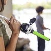 image:imageZebco Roam Telescopic Fishing Rod and Spinning or Spincast Fishing Reel Combo Durable 6Foot Fiberglass Rod with ComfortGrip Handle Prespooled with Zebco Cajun Fishing LineSpincast Reel  Green