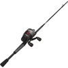 image:imageZebco 33 Rhino Tough Spincast Reel and 2Piece Fishing Rod Combo Durable EGlass Rod with ComfortGrip Handle Quickset AntiReverse Fishing Reel with Bite Alert33 Max Rhino  65 Foot