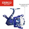 image:imageZebco Splash Spinning Reel and Fishing Rod Combo Fiberglass Rod 2Bearings All Metal Gears 521 Gear RatioTidepool Blue