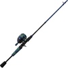 image:imageZebco Roam Spincast Reel and Fishing Rod Combo 6Foot 2Piece Fiberglass Fishing Pole with ComfortGrip Handle Quickset AntiReverse Fishing Reel PreSpooled with 10Pound Zebco LineEnergy GreenBlue