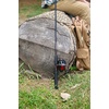 image:imageZebco 404 Spincast Reel and Fishing Rod Combo 56 2Piece Durable Fiberglass Rod with EVA Handle Quickset AntiReverse Reel with Builtin Bite Alert 28Piece Tackle PackBlackRed