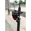 image:imageZebco 404 Spincast Reel and Fishing Rod Combo 56 2Piece Durable Fiberglass Rod with EVA Handle Quickset AntiReverse Reel with Builtin Bite Alert 28Piece Tackle PackBlackRed