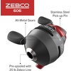 image:imageZebco 606 Spincast Reel and Fishing Rod Combo66 Rod