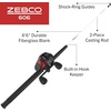 image:imageZebco 606 Spincast Reel and Fishing Rod Combo66 Rod