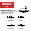 image:imageZebco 606 Spincast Reel and Fishing Rod Combo66 Rod