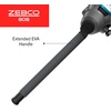 image:imageZebco 808 Saltwater Spincast Reel and Fishing Rod Combo 7Foot 2Piece Fishing Pole Size 80 Reel Changeable Right or LeftHand Retrieve PreSpooled with 20Pound Zebco Line Black808 Saltwater Combo