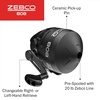 image:imageZebco 808 Spincast Reel and Fishing Rod Combo 7Foot Durable ZGlass Rod with Extended EVA Rod Handle Quickset AntiReverse with Bite Alert Prespooled with 20Pound Cajun Fishing Line808 Combo