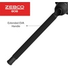 image:imageZebco 808 Spincast Reel and Fishing Rod Combo 7Foot Durable ZGlass Rod with Extended EVA Rod Handle Quickset AntiReverse with Bite Alert Prespooled with 20Pound Cajun Fishing Line808 Combo