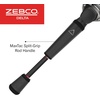 image:imageZebco Delta Spincast Reel and Fishing Rod Combo Instant AntiReverse Clutch Changeable Right or LeftHand Retrieve PreSpooled with Zebco Fishing Line62 Rod  Size 30 Reel