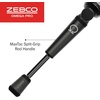 image:imageZebco Omega Pro Spincast Reel and Fishing Rod Combo 6Foot 2Piece IM6 Graphite Fishing Pole Split MaxTac Grip Rod Handle Size 30 Reel Prespooled with 10Pound Line62 Rod  Size 30 Reel