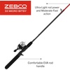image:imageZebcoProstaff Spincast ComboSilver