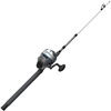 image:imageZebco 808 Saltwater Spincast Reel and Fishing Rod Combo 7Foot 2Piece Fishing Pole Size 80 Reel Changeable Right or LeftHand Retrieve PreSpooled with 20Pound Zebco Line Black808 Saltwater Combo