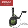 image:imageZebco Stinger Spinning Reel and 2Piece Fishing Rod Combo Durable Fiberglass Rod with EVA Handle Quickset AntiReverse Fishing Reel with Ball Bearing DriveSize 40 Reel  70 Rod  M