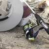 image:imageZebco Stinger Spinning Reel and 2Piece Fishing Rod Combo Durable Fiberglass Rod with EVA Handle Quickset AntiReverse Fishing Reel with Ball Bearing DriveSize 40 Reel  70 Rod  M